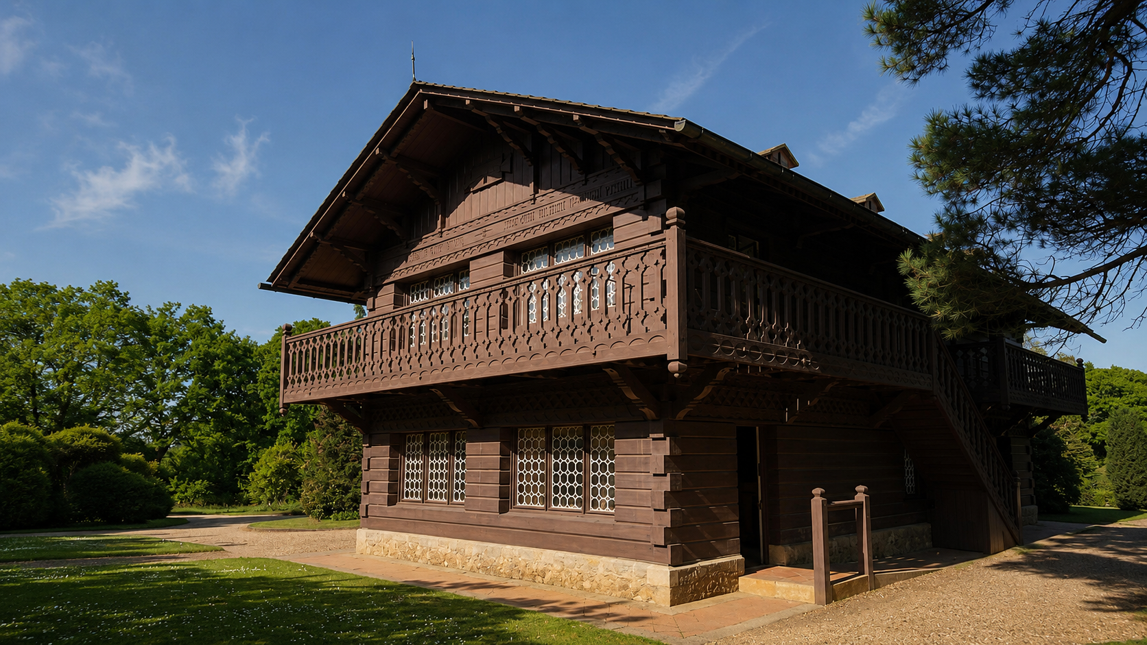Swiss Cottage at Osborne House, built for the royal children's education